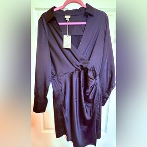 A New Day satin mini dress